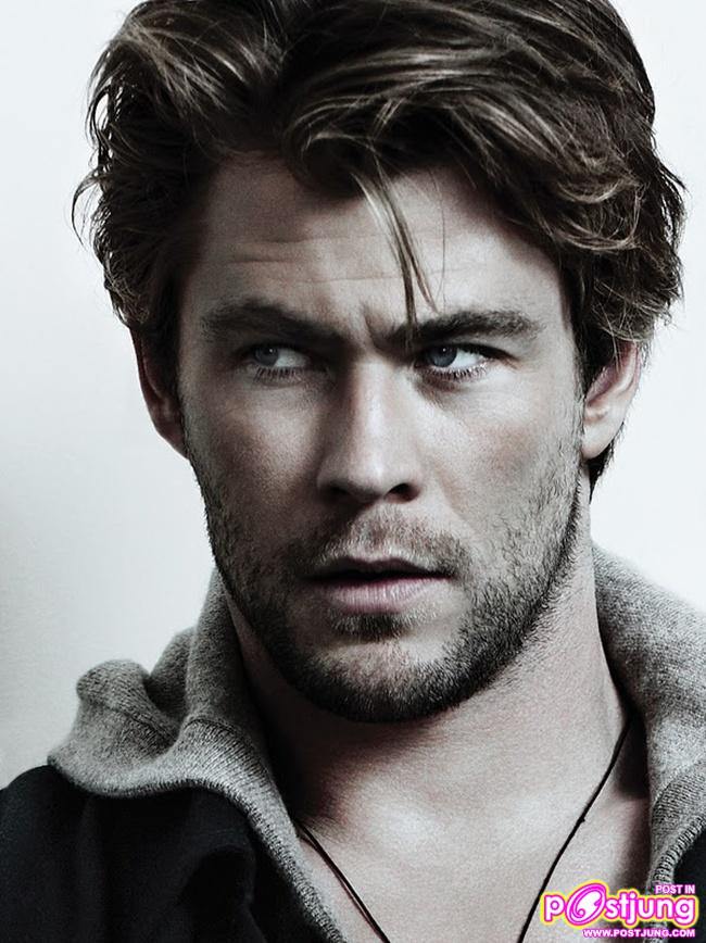 CHRIS HEMSWORTH @ INTERVIEW magazine's May 2011