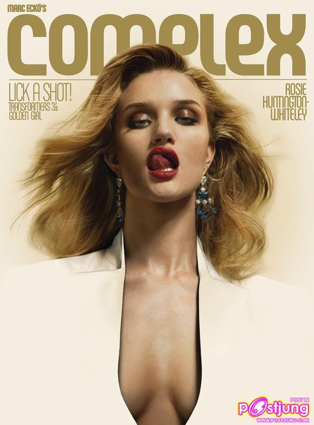 Rosie Huntington Whiteley @ Complex Magazine USA June/July 2011