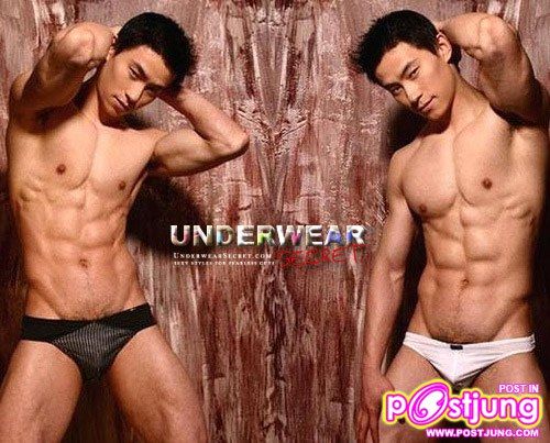 นายแบบจีน Rock Ji กับการถ่ายแบบกางเกงในชาย!!!