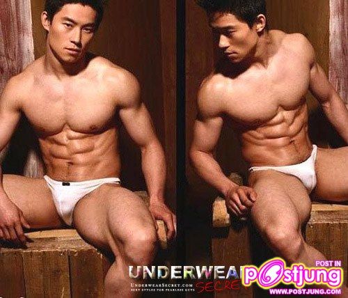 นายแบบจีน Rock Ji กับการถ่ายแบบกางเกงในชาย!!!