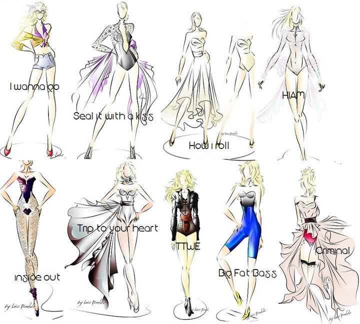 Britney Spears RUMOR: FEMME FATALE TOUR COSTUME!!