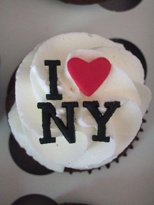 คัพเค้กสวยๆ น่ารัก น่ากิน จากร้านเบเกอร์รี่ที่นิวยอร์กค่ะ