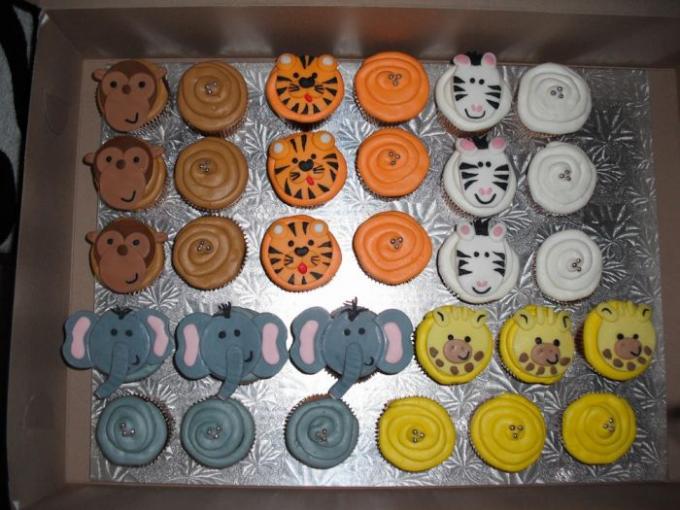 คัพเค้กสวยๆ น่ารัก น่ากิน จากร้านเบเกอร์รี่ที่นิวยอร์กค่ะ