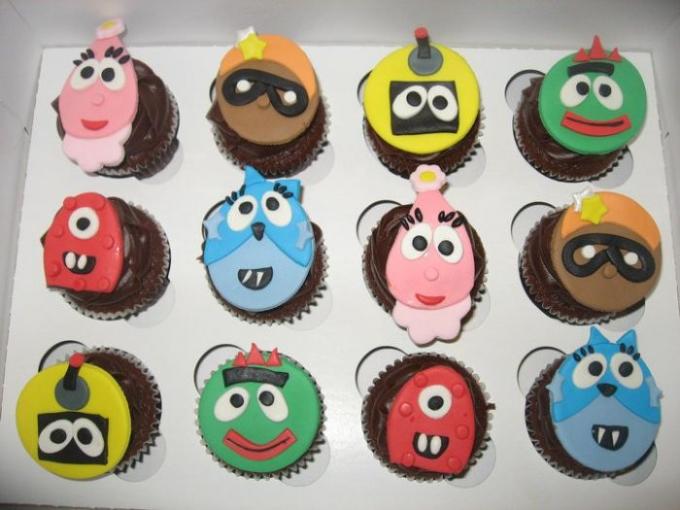 คัพเค้กสวยๆ น่ารัก น่ากิน จากร้านเบเกอร์รี่ที่นิวยอร์กค่ะ