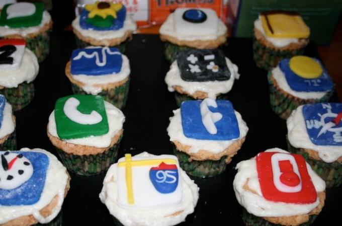 คัพเค้กสวยๆ น่ารัก น่ากิน จากร้านเบเกอร์รี่ที่นิวยอร์กค่ะ