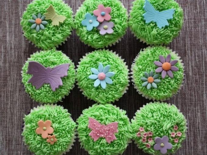 คัพเค้กสวยๆ น่ารัก น่ากิน จากร้านเบเกอร์รี่ที่นิวยอร์กค่ะ