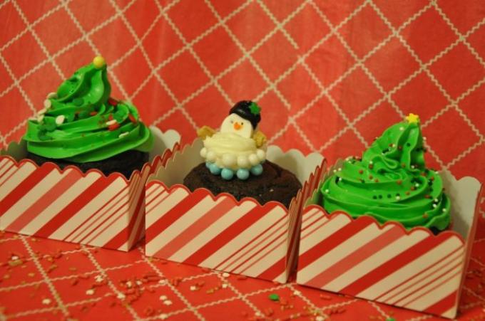 คัพเค้กสวยๆ น่ารัก น่ากิน จากร้านเบเกอร์รี่ที่นิวยอร์กค่ะ