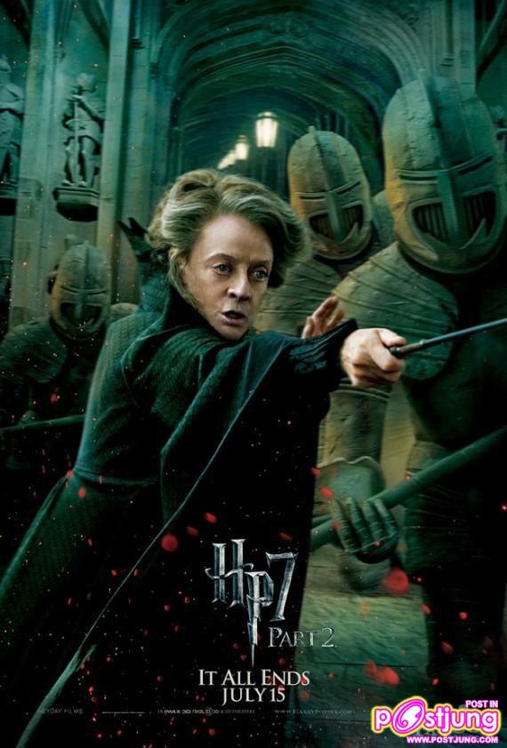 Posters 11 Action-Packed ‘Harry Potter & the Deathly Hallows Part 2