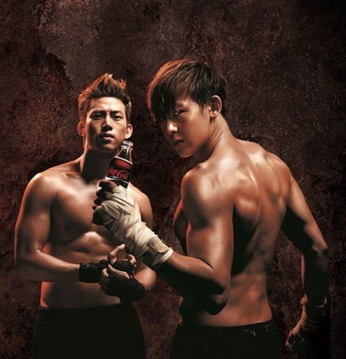 Nichkhun & Taecyeon เบื้องหลังโฆษณาCoca Cola Zero