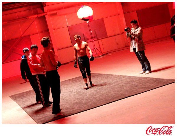 Nichkhun & Taecyeon เบื้องหลังโฆษณาCoca Cola Zero