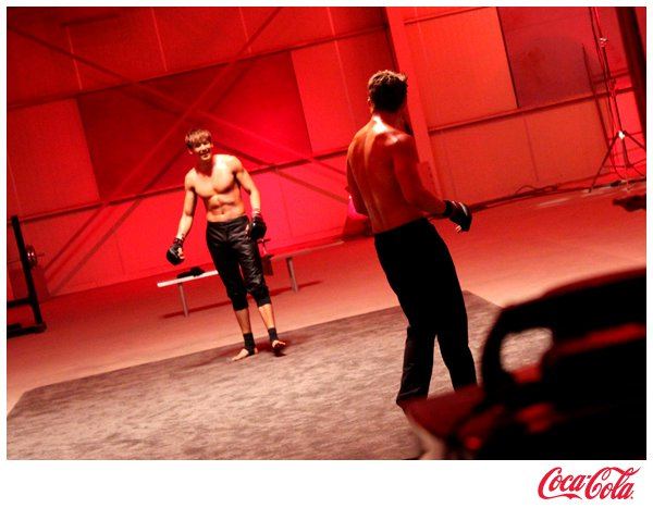 Nichkhun & Taecyeon เบื้องหลังโฆษณาCoca Cola Zero