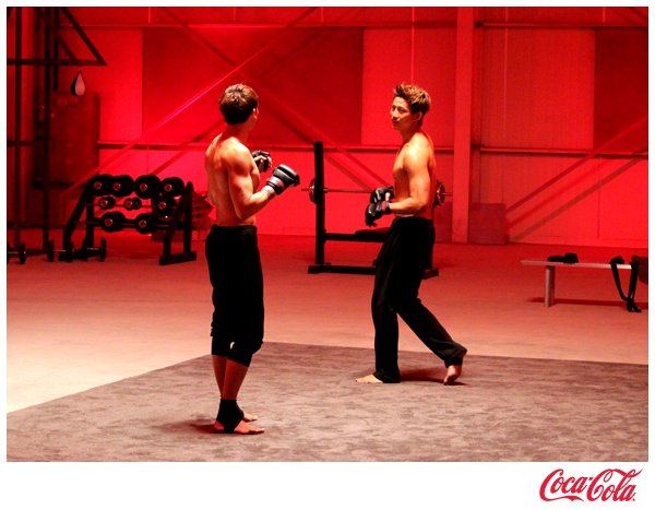 Nichkhun & Taecyeon เบื้องหลังโฆษณาCoca Cola Zero