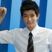 ตูมตาม ในชุดนักศึกษาเกษมบัณฑิต หล่อ เท่ ถูกระเบียบ