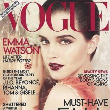 Emma Watson  @ Vogue us July 2011