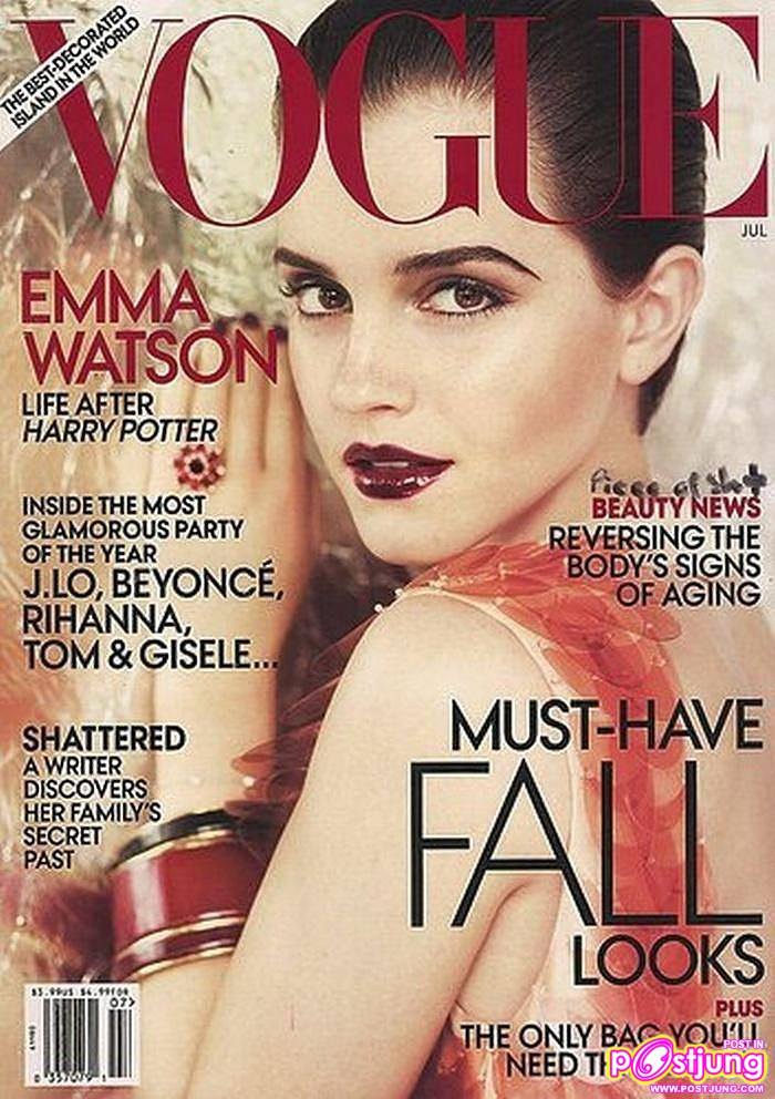 Emma Watson @ Vogue us July 2011