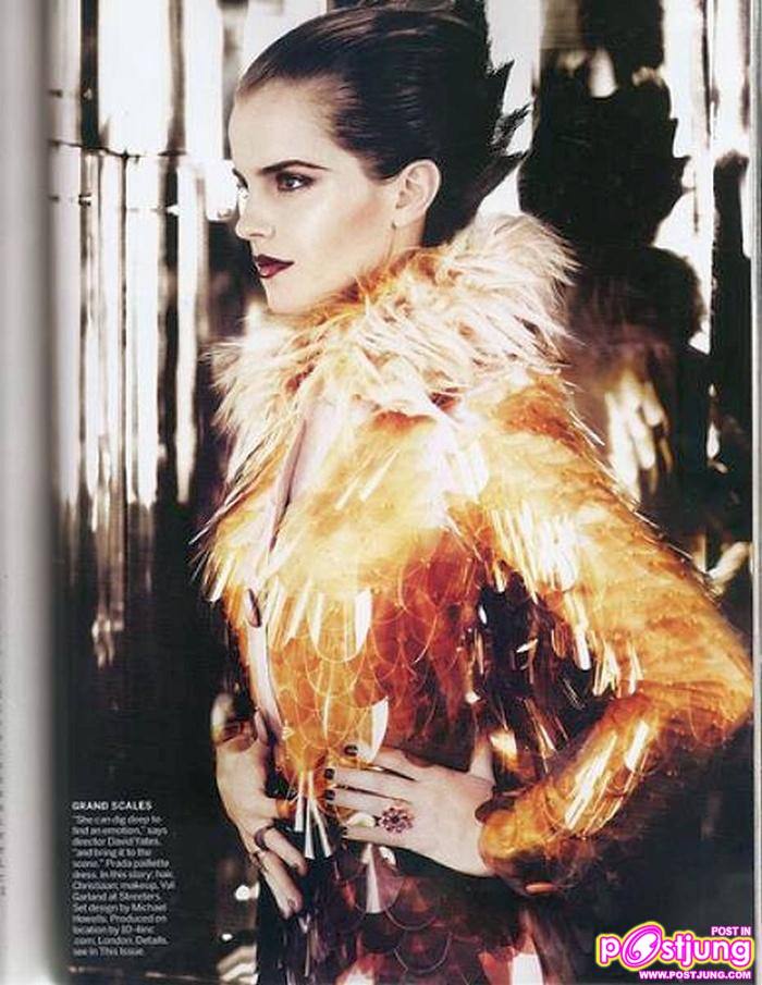 Emma Watson @ Vogue us July 2011