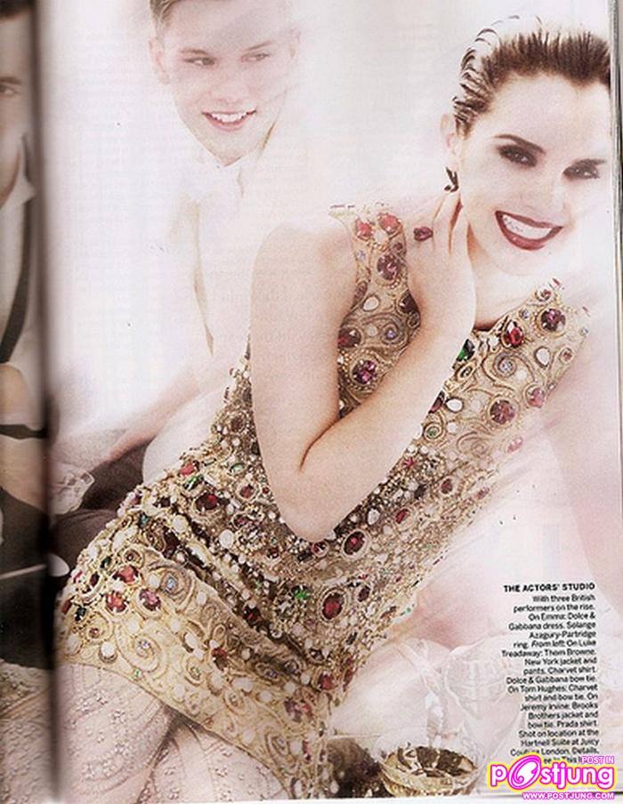 Emma Watson @ Vogue us July 2011