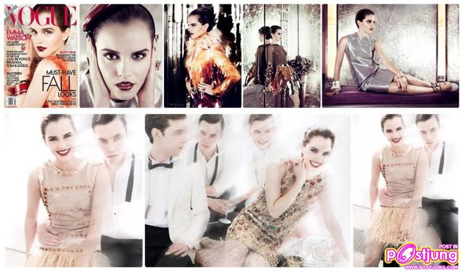 Emma Watson @ Vogue us July 2011