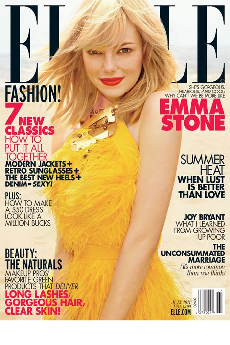 Emma Stone @ Elle Magazine July 2011