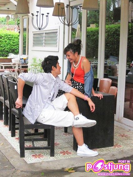 ตูมตาม & นท ภาพเบื้องหลังถ่ายแฟชั่น herworld Magazine