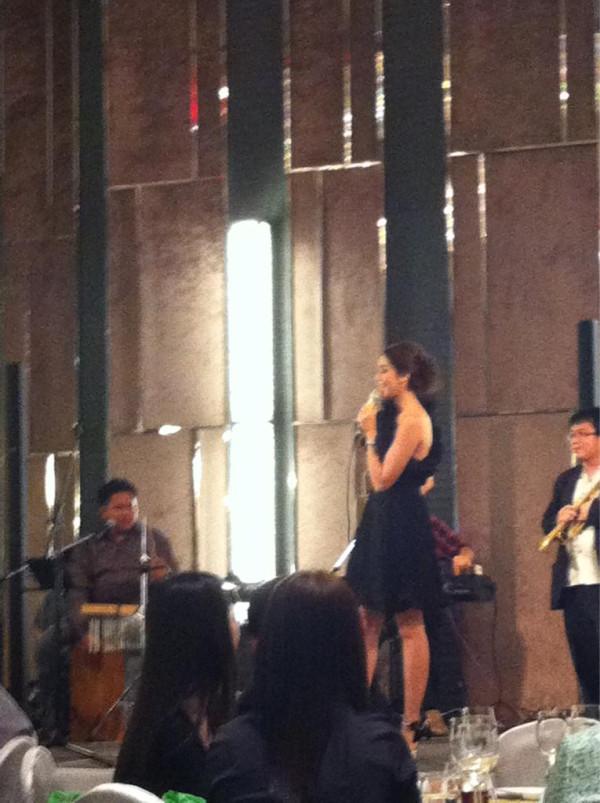 ชมพู่ อารยา ในงานเลี้ยงครอบครัวข่าว