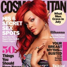 Rihanna @ Cosmopolitan July 2011