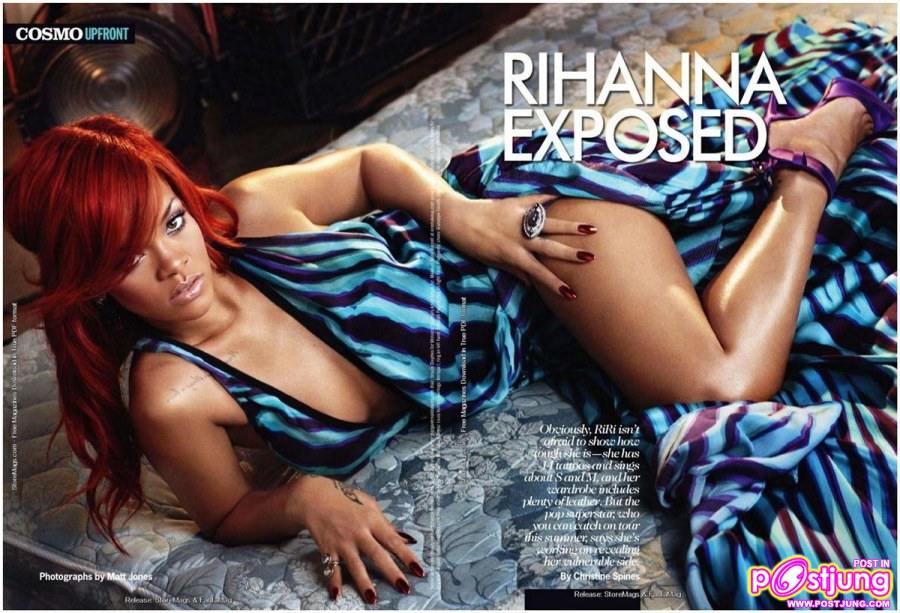 Rihanna @ Cosmopolitan July 2011