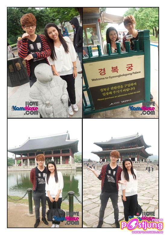 Jongbae รับหน้าที่เจ้าบ้านพาแฟนคลับทัวร์พระราชวังเคียงบ๊อคกลางกรุงโซล