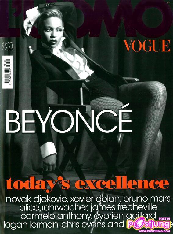 Beyoncé @ L’Uomo Vogue July-August 2011