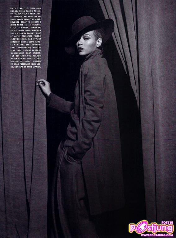 Beyoncé @ L’Uomo Vogue July-August 2011