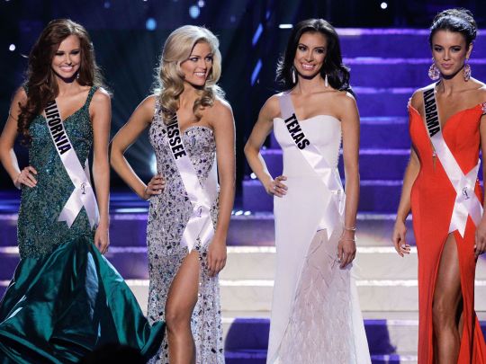 ได้ miss usa 2011 แล้วครับ เพิ่งประกวดไป