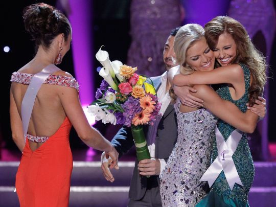 ได้ miss usa 2011 แล้วครับ เพิ่งประกวดไป
