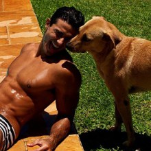 หนุ่มๆกับน้องหมา