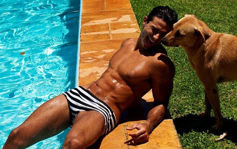 หนุ่มๆกับน้องหมา