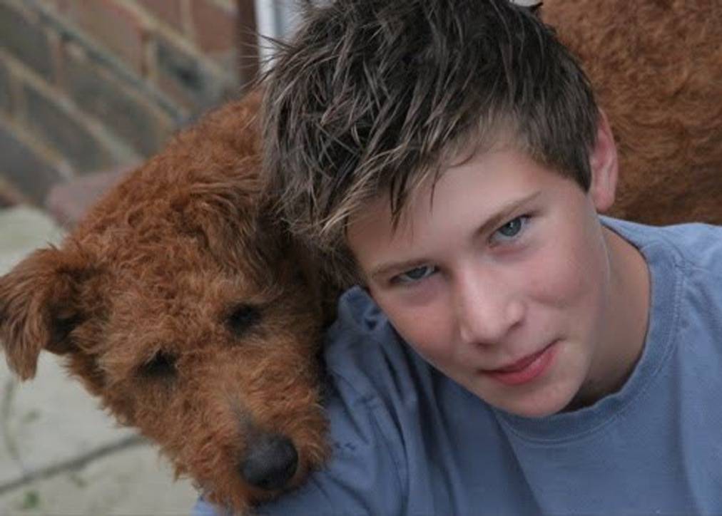 หนุ่มๆกับน้องหมา