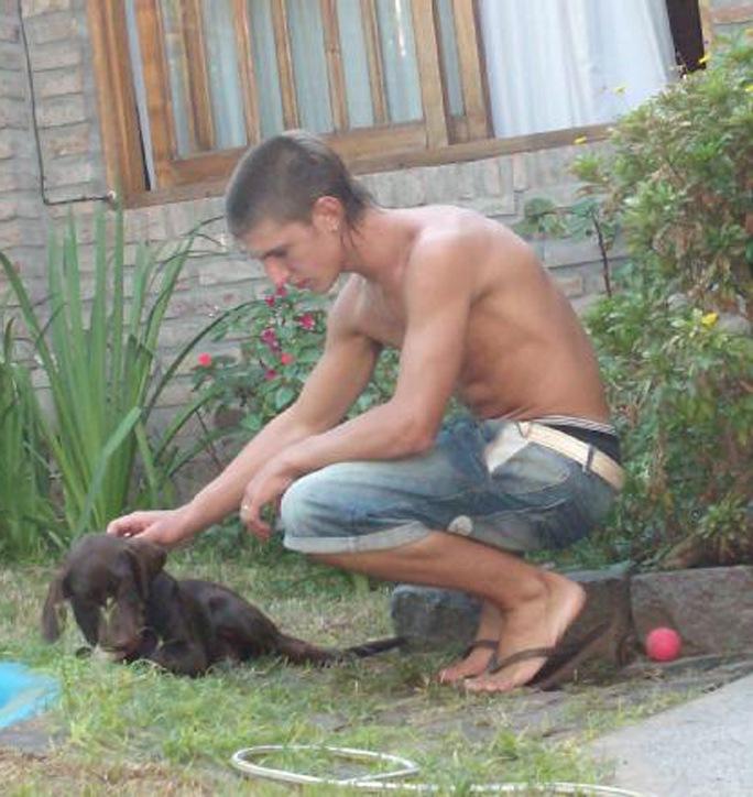 หนุ่มๆกับน้องหมา