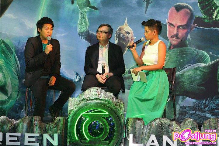 แดน วรเวช ในงานเปิดตัวภาพยนต์ Green Lantern