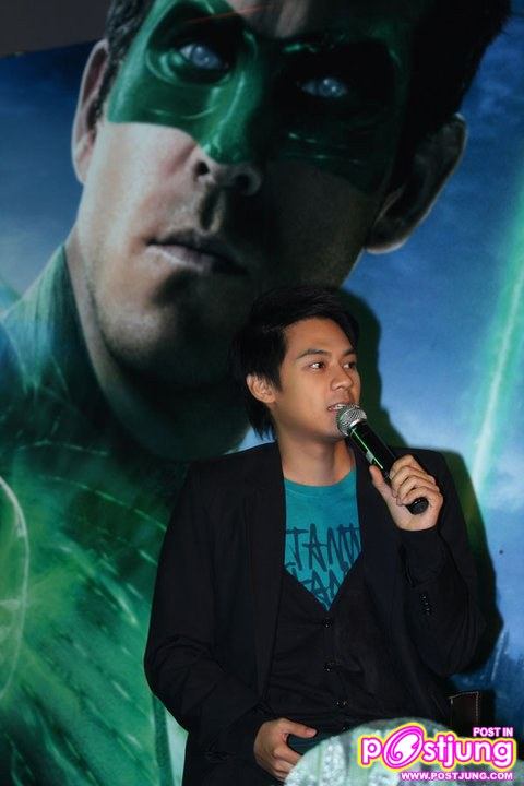 แดน วรเวช ในงานเปิดตัวภาพยนต์ Green Lantern