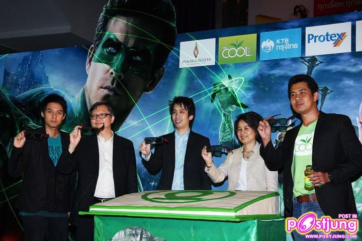 แดน วรเวช ในงานเปิดตัวภาพยนต์ Green Lantern