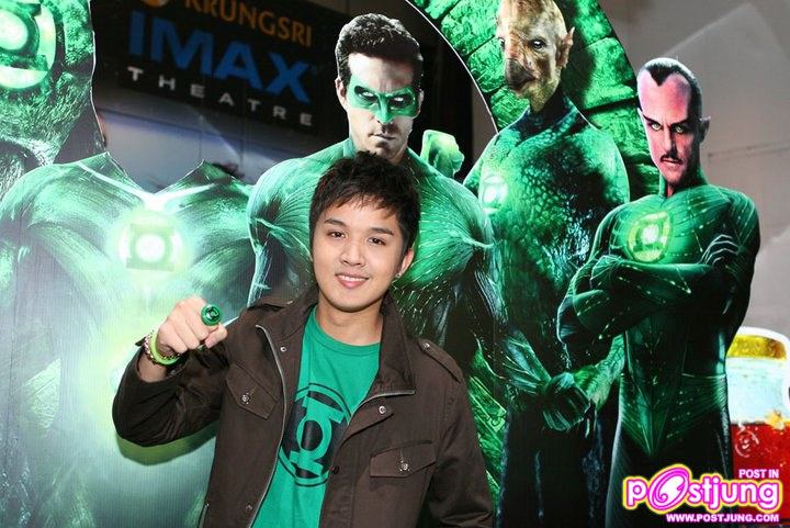แดน วรเวช ในงานเปิดตัวภาพยนต์ Green Lantern