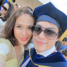 ดร.นาวิน ต้าร์ ในวันรับปริญญา