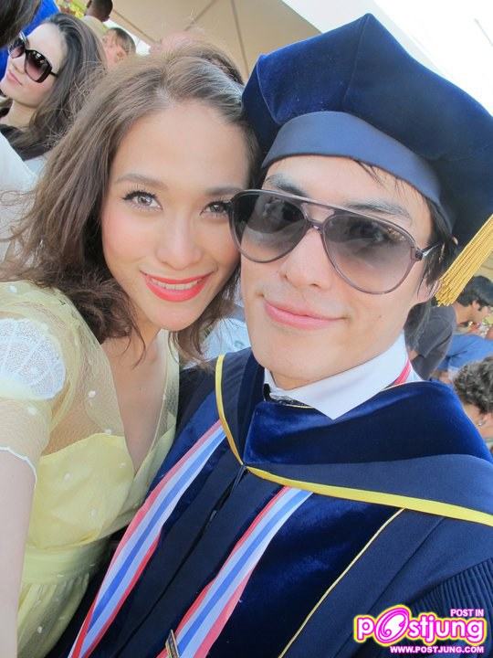 ดร.นาวิน ต้าร์ ในวันรับปริญญา