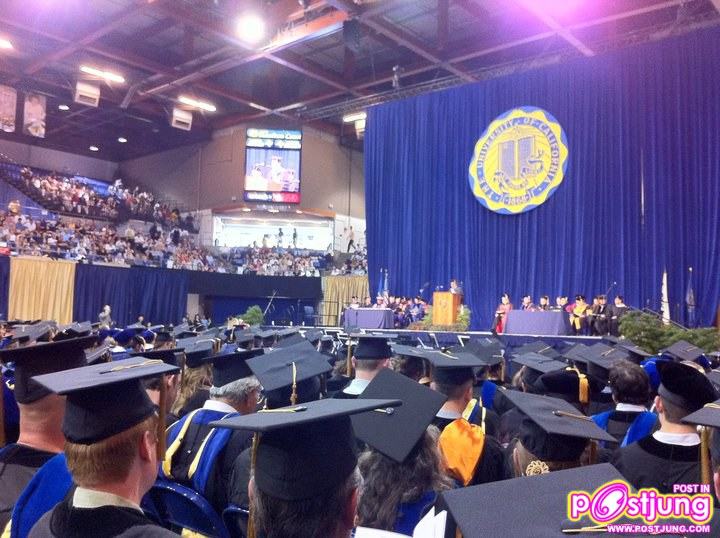 ดร.นาวิน ต้าร์ ในวันรับปริญญา