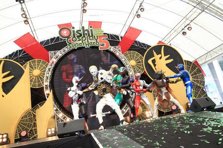 ภาพงาน โออิชิ คอสเพลย์ 5  เวิลด์ คอสเพลย์ ซัมมิท ซูเปอร์ฮีโร่