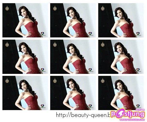 ชัญษร สาครจันทร์ ถ่ายภาพนิ่งเพื่อใช้ในการสมัครประกวด Miss Universe 2011