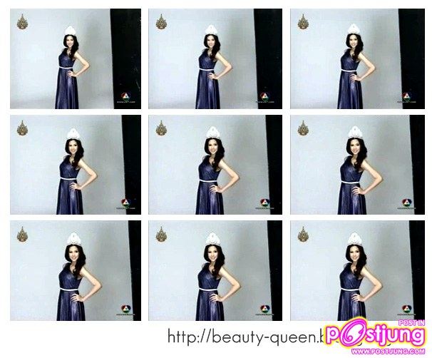 ชัญษร สาครจันทร์ ถ่ายภาพนิ่งเพื่อใช้ในการสมัครประกวด Miss Universe 2011