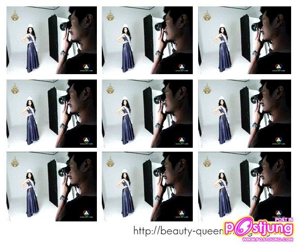 ชัญษร สาครจันทร์ ถ่ายภาพนิ่งเพื่อใช้ในการสมัครประกวด Miss Universe 2011