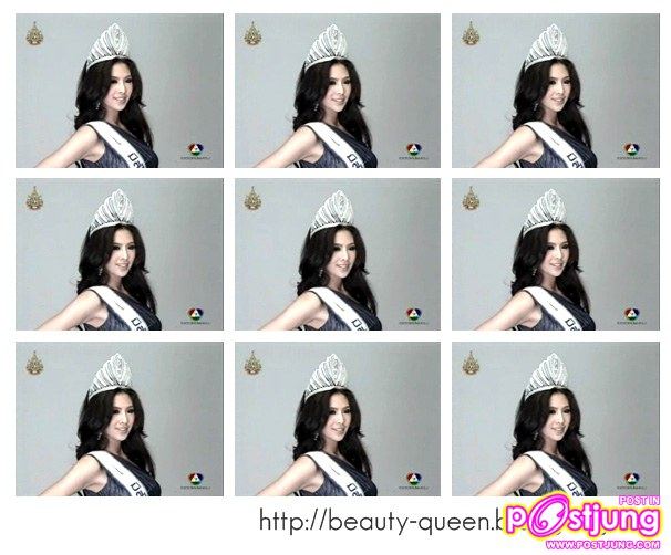 ชัญษร สาครจันทร์ ถ่ายภาพนิ่งเพื่อใช้ในการสมัครประกวด Miss Universe 2011