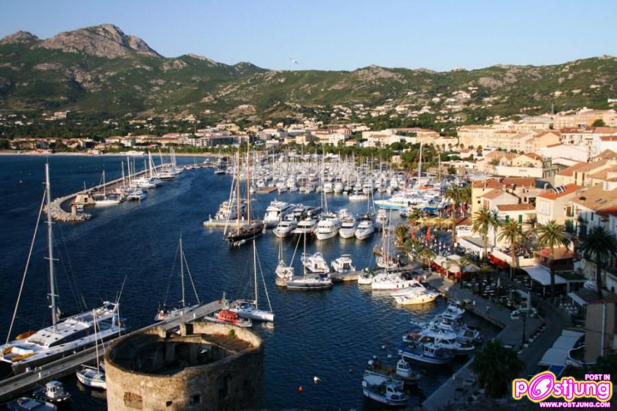 Port  Calvi, Corsica, France