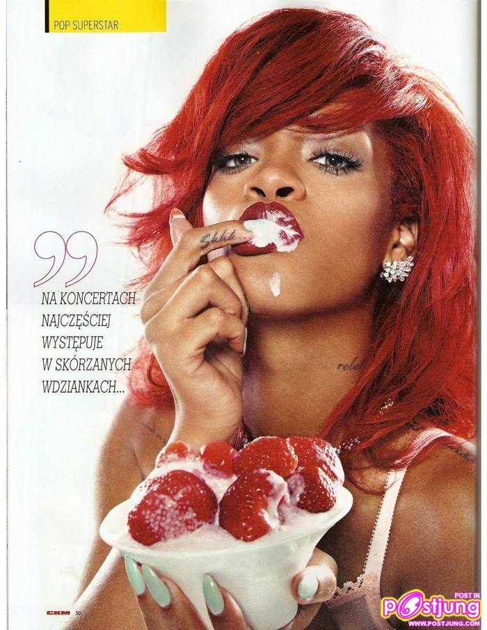 Rihanna @ CKM Magazine Poland July 2011
